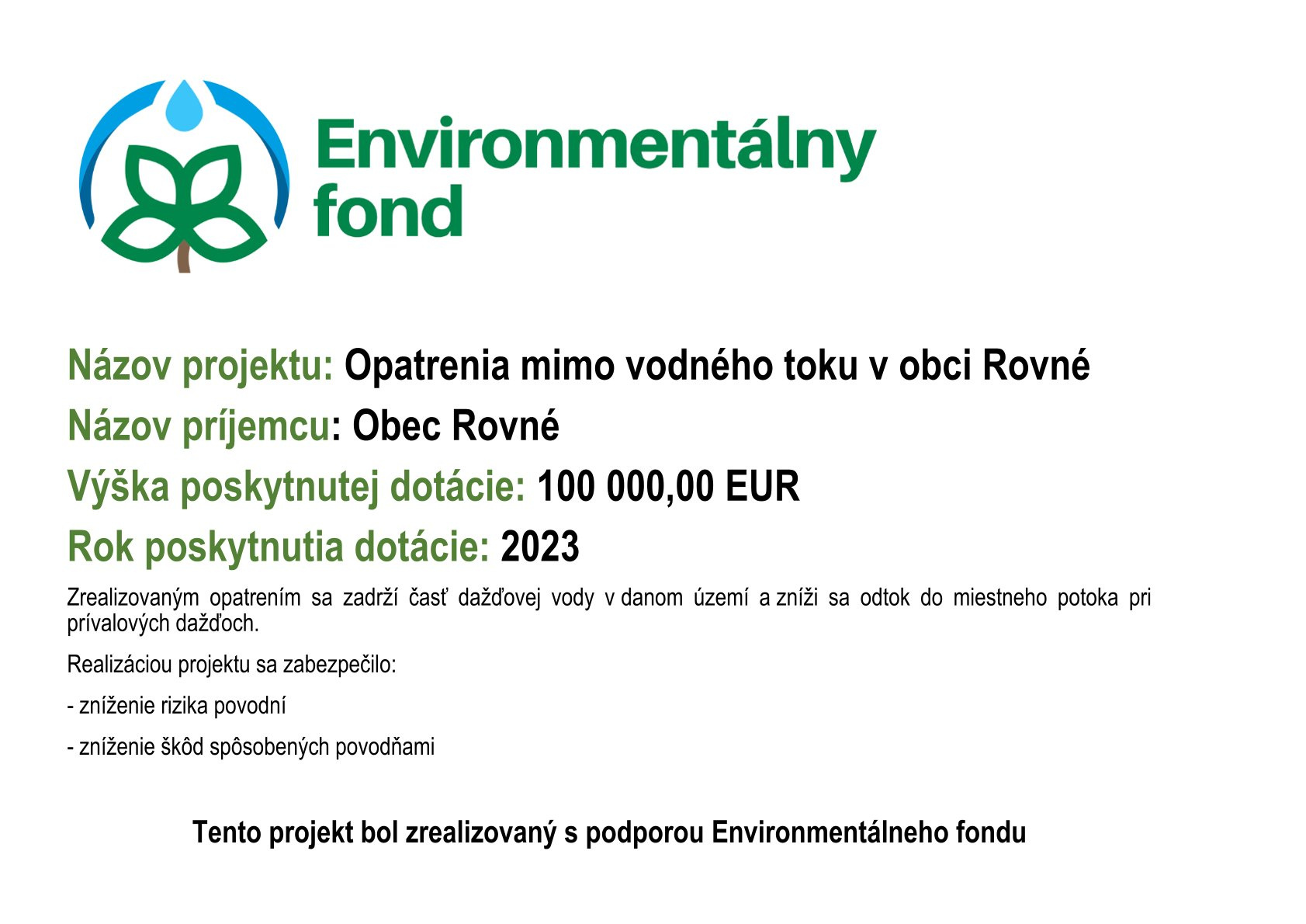 Environmentálny fond